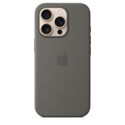 Чохол Apple iPhone 16 Pro Silicone Case with MagSafe - Stone Gray (MYYL3)