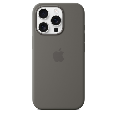 Чехол Apple iPhone 16 Pro Silicone Case with MagSafe - Stone Gray (MYYL3)