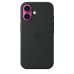 Чехол Apple iPhone 16 Silicone Case with MagSafe - Black (MYY13)