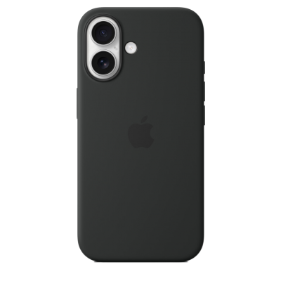 Чехол Apple iPhone 16 Silicone Case with MagSafe - Black (MYY13)