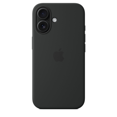 Чехол Apple iPhone 16 Silicone Case with MagSafe - Black (MYY13)