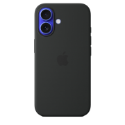 Чехол Apple iPhone 16 Silicone Case with MagSafe - Black (MYY13)