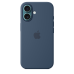 Чехол Apple iPhone 16 Silicone Case with MagSafe - Denim (MYY23)