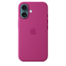 Чохол Apple iPhone 16 Silicone Case with MagSafe - Fuchsia (MYY53)