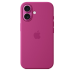 Чохол Apple iPhone 16 Silicone Case with MagSafe - Fuchsia (MYY53)