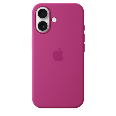 Чохол Apple iPhone 16 Silicone Case with MagSafe - Fuchsia (MYY53)