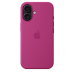 Чохол Apple iPhone 16 Silicone Case with MagSafe - Fuchsia (MYY53)