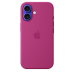 Чохол Apple iPhone 16 Silicone Case with MagSafe - Fuchsia (MYY53)