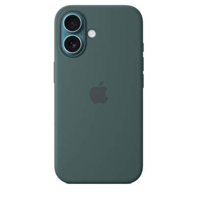 Чехол Apple iPhone 16 Silicone Case with MagSafe - Lake Green (MYY83)