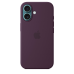 Чехол Apple iPhone 16 Silicone Case with MagSafe - Plum (MYY43)