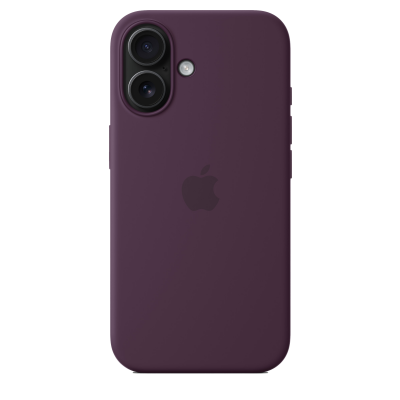 Чехол Apple iPhone 16 Silicone Case with MagSafe - Plum (MYY43)