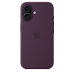 Чехол Apple iPhone 16 Silicone Case with MagSafe - Plum (MYY43)