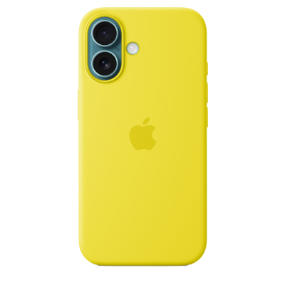 Чeхол Apple iPhone 16 Silicone Case with MagSafe - Star Fruit (MYY73)