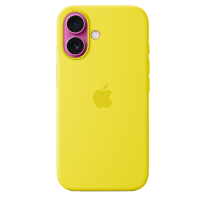 Чeхол Apple iPhone 16 Silicone Case with MagSafe - Star Fruit (MYY73)