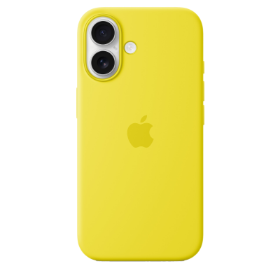 Чeхол Apple iPhone 16 Silicone Case with MagSafe - Star Fruit (MYY73)