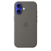 Чехол Apple iPhone 16 Silicone Case with MagSafe - Stone Gray (MYY33)