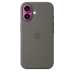 Чехол Apple iPhone 16 Silicone Case with MagSafe - Stone Gray (MYY33)