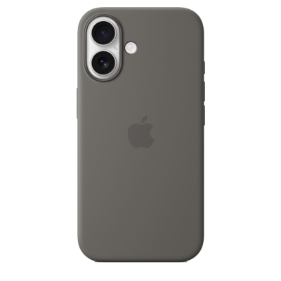 Чехол Apple iPhone 16 Silicone Case with MagSafe - Stone Gray (MYY33)