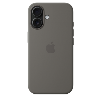 Чехол Apple iPhone 16 Silicone Case with MagSafe - Stone Gray (MYY33)
