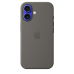 Чехол Apple iPhone 16 Silicone Case with MagSafe - Stone Gray (MYY33)