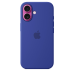Чехол Apple iPhone 16 Silicone Case with MagSafe - Ultramarine (MYY63)