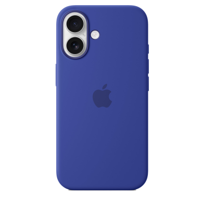 Чехол Apple iPhone 16 Silicone Case with MagSafe - Ultramarine (MYY63)