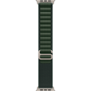 Ремінець Apple Alpine Loop Dark Green - Natural Titanium Finish для Apple Watch 44/45/46/49mm - Medium (MXMV3)