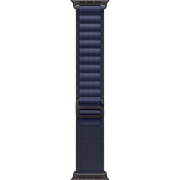 Ремешок Apple Alpine Loop Navy - Black Titanium Finish для Apple Watch 44/45/46/49mm - Medium (MYPX3)