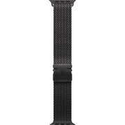 Ремешок Apple Black Titanium Milanese Loop для Apple Watch 44/45/46/49mm - Large (MGHU4, MXKH3)
