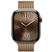 Ремінець Apple Milanese Loop Gold для Apple Watch 38/40/41/42 mm (MAXL4, MXMN3)