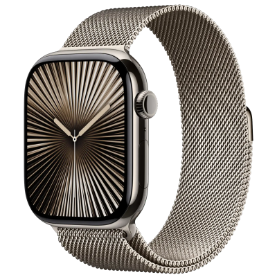 Ремешок Apple Milanese Loop Natural для Apple Watch 44/45/46/49mm - M/L (MXMQ3)