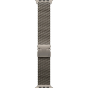 Ремінець Apple Natural Titanium Milanese Loop для Apple Watch 44/45/46/49mm - Large (MGHQ4, MXKE3)