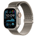 Ремінець Apple Milanese Loop Natural Titanium для Apple Watch 44/45/46/49mm - Medium (MXKD3)