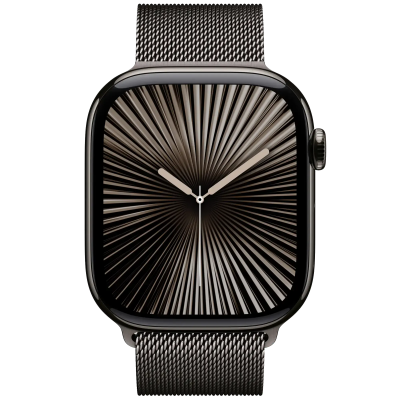 Ремешок Apple Milanese Loop Slate для Apple Watch 44/45/46/49mm - M/L (MXMT3)