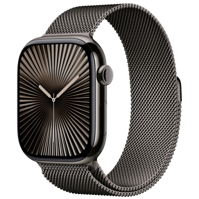 Ремінець Apple Milanese Loop Slate для Apple Watch 44/45/46/49mm - S/M (MC7L4)