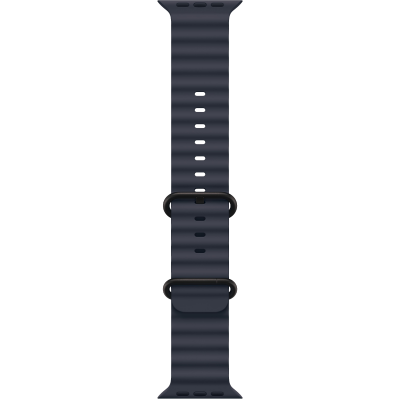 Ремінець Apple Ocean Band Navy - Black Titanium Finish для Apple Watch 44/45/46/49mm (MYPA3)