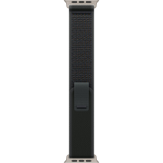 Ремінець Apple Trail Loop Black - Natural Titanium Finish для Apple Watch 44/45/46/49mm - S/M (MXTQ3)