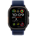 Ремешок Apple Trail Loop Blue - Black Titanium Finish для Apple Watch 44/45/46/49mm - M/L (MYQ83)