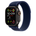 Ремінець Apple Trail Loop Blue - Black Titanium Finish для Apple Watch 44/45/46/49mm - S/M (MYQ73)