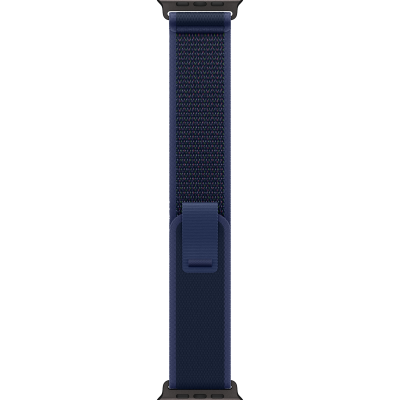Ремінець Apple Trail Loop Blue - Black Titanium Finish для Apple Watch 44/45/46/49mm - M/L (MYQ83)