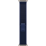 Ремешок Apple Trail Loop Blue - Natural Titanium Finish для Apple Watch 44/45/46/49mm - M/L (MXTW3)