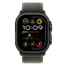 Ремінець Apple Trail Loop Green - Black Titanium Finish для Apple Watch 44/45/46/49mm - S/M (MYQ33)