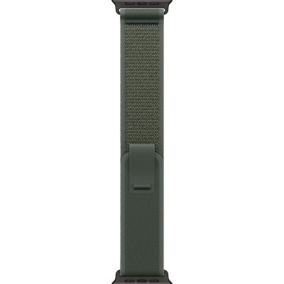 Ремінець Apple Trail Loop Green - Black Titanium Finish для Apple Watch 44/45/46/49mm - M/L (MYQ43)