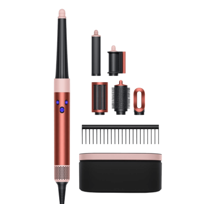 Стайлер для прямого та хвилястого волосся Dyson Airwrap i.d. Multi-Styler and Dryer Straight to Wavy - Strawberry Bronze/Blush Pink (560767-01) EU