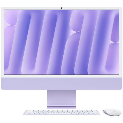 Apple iMac 24" 2024 M4 10CPU/10GPU/16GB/512GB Purple (MWV73)