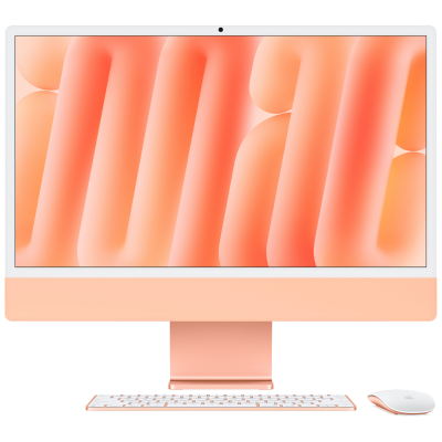 Apple iMac 24" 2024 M4 10CPU/10GPU/16GB/512GB Orange (MWV93)