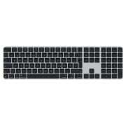 Клавиатура Apple Magic Keyboard with Touch ID and Numeric Keypad for Mac models with Apple silicon (USB–C) - German - Black Keys (MXK83D/A)