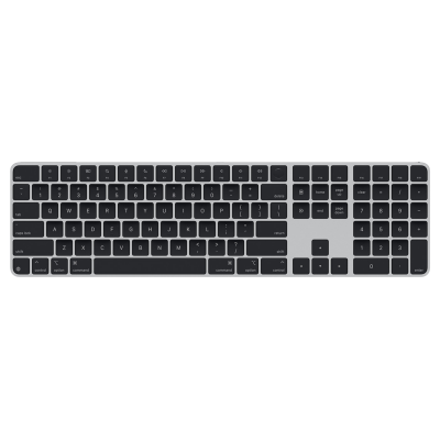Клавиатура Apple Magic Keyboard with Touch ID and Numeric Keypad for Mac models with Apple silicon (USB–C) - US English - Black Keys (MXK83LL/A)
