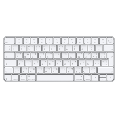 Клавиатура Apple Magic Keyboard with Touch ID for Mac models with Apple silicon (USB–C) - Ukrainian (MXCK3UA/A)