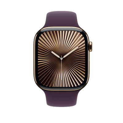 Ремешок Apple Sport Band M/L для Apple Watch 44/45/46/49mm - Plum (MXLU3)
